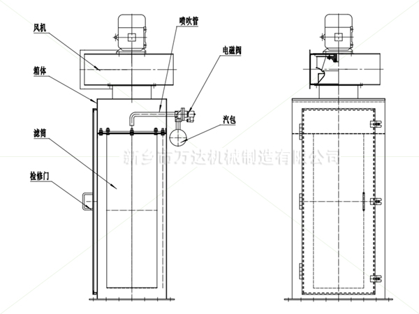 仓顶除尘器